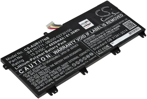Powery Akku für Asus ROG Strix GL703VM-BA226T - Leistungsstarker 4050 mAh Laptop-Akku für Asus ROG Strix GL703VM-BA226T, ideal für längere Nutzung ohne Unterbrechungen.