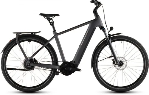 Cube Kathmandu Hybrid Comfort Pro 800 Wh E-Bike 28" slabgrey'n'black - Vielseitiges E-Bike mit 800 Wh Akku und komfortabler Geometrie für entspannte Fahrten. Ideal für Pendler und Freizeitfahrer. Dienstrad-Leasing möglich.
