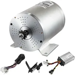 VEVOR Bürstenloser Gleichstrommotor 1800W 48V für E-Scooter - E-Scooter Motor mit 1800W Leistung und 4500 RPM, ideal für Go-Karts und E-Bikes. Hohe Effizienz und langlebiges Design aus Aluminium-Legierung.