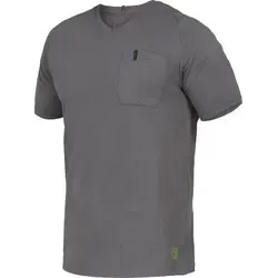 Leibwächter FLEXT Flex Line, T-Shirt V-Neck · Uwe grau, Gr. M FLEXT07M