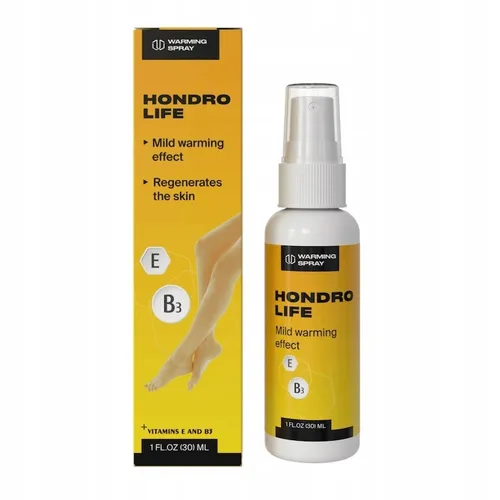 Hondrolife Herbal Spray 30 ml - Gelenkpflege - Pflanzliches Spray zur Unterstützung der Gelenke. Fördert den täglichen Komfort und die Beweglichkeit mit bewährten Inhaltsstoffen.