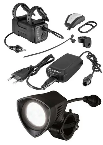 SIGMA Buster 2000 Fahrradbeleuchtung - Fahrradbeleuchtungsset mit hoher Lichtleistung von 2000 Lumen, ideal für sicheres Fahren bei Dunkelheit und schlechten Sichtverhältnissen.