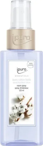 ipuro ESSENTIALS Raumspray Cotton Fields 120 ml Lufterfrischer Duftspray Duft