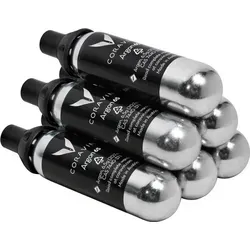 CORAVIN Pure Argonkapsel-Set, 6 Stück - Schwarz - Hochwertige Argonkapseln für Coravin-Systeme, ideal zur längeren Bewahrung des Weinaromas. Jede Kapsel reicht für bis zu 15 Gläser Wein und sorgt für ein unverfälschtes Genusserlebnis.
