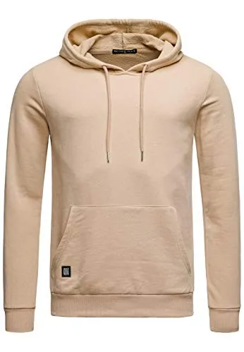 Red Bridge Herren Kapuzenpullover Hoodie Premium Basic Beige 4XL - Kapuzenpullover für Herren aus hochwertigem Materialmix, robust und atmungsaktiv für hohen Tragekomfort. Ideal für lässige Outfits und in großer Farbauswahl erhältlich.