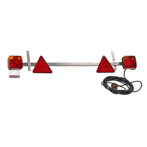 Stangenleuchte "Teleskop" 12V - Flexible Beleuchtung für jede Situation - Lichter, Leuchten & Blinker, ideal für mobile Anwendungen mit verstellbarer Höhe von 21 cm für optimale Lichtverhältnisse.