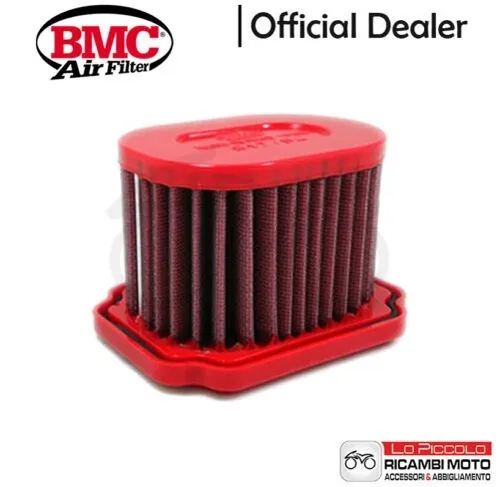 Waschbarer Sportluftfilter BMC Fm817/04 für Yamaha FZ-07 - Luftfilter für Yamaha FZ-07, waschbar und leistungssteigernd, ideal für Sportmotorräder und Cityräder aus Italien.