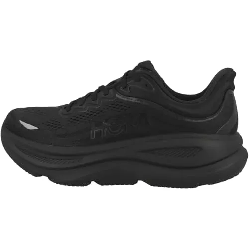 Hoka Herren Bondi 9 schwarz 44.0 - Laufschuhe mit maximalem Komfort und herausragender Dämpfung, ideal für lange Strecken und vielseitige Trainingspartner.
