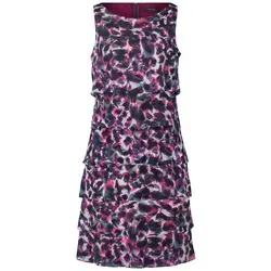 Vera Mont Kleid 0268/4804_4881 - Elegantes, figurumspielendes Kleid mit ärmellosem U-Boot Ausschnitt, knielang und praktischem Reißverschluss für stilvolle Anlässe.
