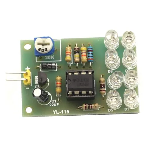 Bausatz: Pulsierende LED Lampe LM358