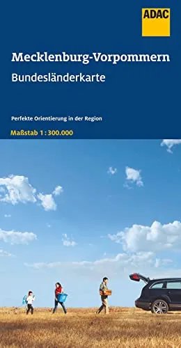 ADAC Bundesländerkarte Deutschland 02 Mecklenburg-Vorpommern 1:250.000: Perfekte Orientierung in der Region