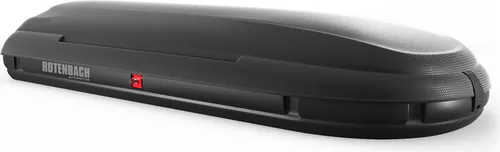 Rotenbach Dachbox 480 Liter - Schwarz - Gepäckträger mit 480 Litern Stauraum, ideal für Reisen. Robust aus UV-beständigem Kunststoff, bietet sie zuverlässigen Schutz für Ihr Gepäck.