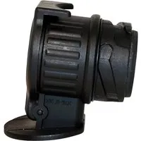Las Kurzadapter Mini 13 auf 7-polig aus Kunststoff für PKW-Anhänger