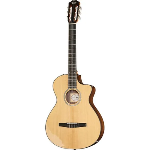 Taylor 212ce-N Plus - Grand Concert Klassikgitarre - Konzertgitarren für Erwachsene; Hochwertige massive Fichtendecke und Palisanderboden für exzellente Klangqualität; Inklusive AeroCase und 12 Jahre Garantie bei Registrierung.