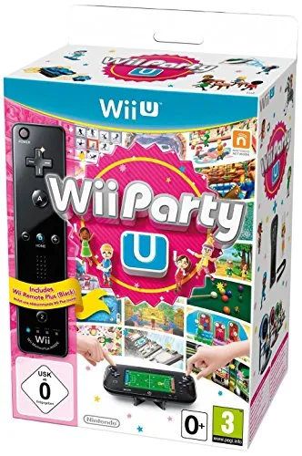 Wii Party U + Remote-Controller (schwarz) - Spiele-Spaß für die ganze Familie mit Wii Party U und dem stylischen schwarzen Remote-Controller. Ideal für unterhaltsame Spielabende!