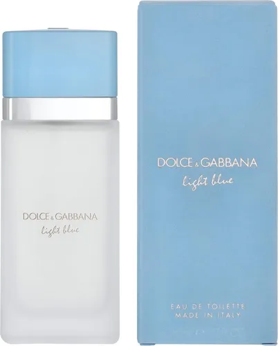 Dolce&Gabbana Light Blue Damenduft Eau de Toilette 50 ml - Damendüfte - Frisch und blumig-fruchtig, verkörpert Light Blue mediterrane Lebensfreude und Weiblichkeit in einem eleganten Flakon.