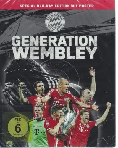 FC Bayern - Generation Wembley - Die Serie [Blu-ray] - Sportdokumentation über die legendäre FC Bayern-Ära, freigegeben ab 6 Jahren und ein Muss für Fans!