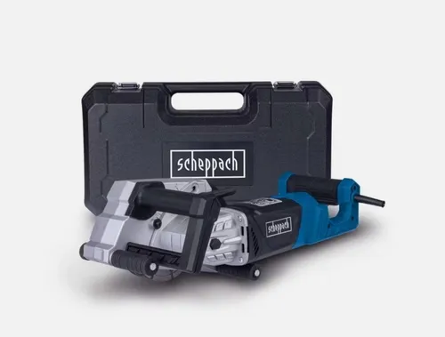 Scheppach Mauernutfräse MNF2250 - 2250W mit 4 Diamantscheiben - Mauernutfräse für präzise Nuten von 8-40 mm, leistungsstark mit 2250W und 4 hochwertigen Diamantscheiben für eine lange Lebensdauer.