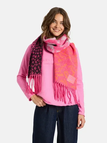 Schal LIEBLINGSSTÜCK "Damen-Schal", Damen, Gr. onesize, 824, raspberry rose, Wollmischung, Modetücher Schal, mit Woll-Anteil