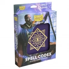 Dragon Shield - Spell Codex - Arcane Purple (160) - Entdecken Sie die Welt der Magie mit dem Dragon Shield - Spell Codex in Arcane Purple. Ideal für Spieleliebhaber, bietet dieser Codex eine ansprechende Gestaltung und schützt Ihre wertvollen Karten.