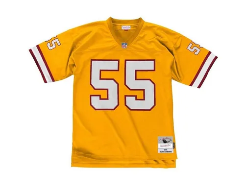 NFL Legacy Jersey - Tampa Bay Buccaneers Derrick Brooks - L - Hochwertiges Fan-Jersey in Teamfarben mit retro Design. Aus 100% Polyester, verleiht es den Look eines "Hall of Fame" Spielers. Ideal für jeden Fan, um seine Unterstützung stilvoll zu zeigen.