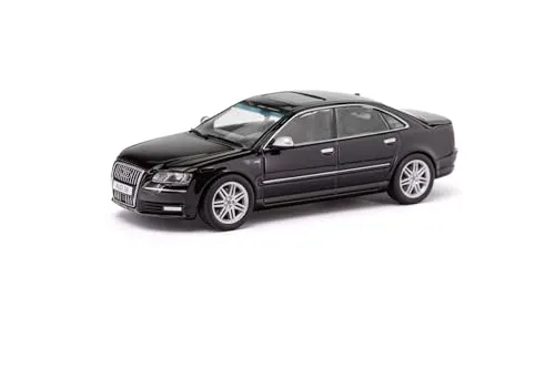 Solido 1:43 Audi D3 S8 2010 blau (421438211) - Detailgetreues Modell des Audi D3 S8 im Maßstab 1:43, ideal für Sammler und Liebhaber. Hochwertige Verarbeitung und authentische Farben machen dieses Modell zu einem echten Blickfang in jeder Sammlung.