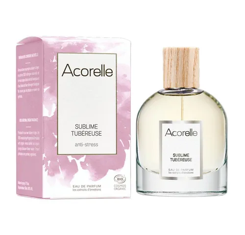 Acorelle Sublime Tubereuse EDP - Damendüfte, 100% natürliches Parfüm mit beruhigenden ätherischen Ölen für Entspannung und Ruhe.