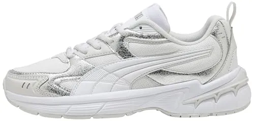 Puma Milenio Tech 2000 Metallic Whisper - Stylische Damen-Laufschuhe mit optimalem Tragekomfort und Schnürverschluss, ideal für den Alltag und sportliche Aktivitäten.
