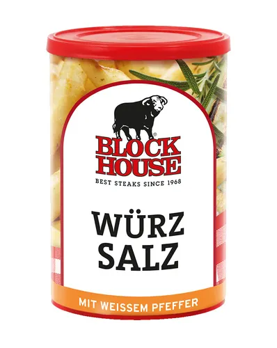 Block House Würzsalz, Dose 500g