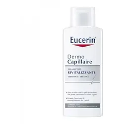 Eucerin Dermo Capillaire Re-Vitalizing Shampoo 250 ml - Stärkungsshampoo gegen Haarausfall für Damen, fördert die Haarwurzel und verleiht Volumen. Ideal bei dünner werdendem Haar, sanfte Formel für gesunde Kopfhaut.