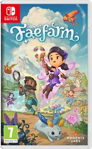 Fae Farm - Nintendo Switch RPG - Magische Farmabenteuer - Nintendo Switch-Spiele, entdecke die zauberhafte Welt von Azoria, pflege deine Farm, schließe Freundschaften und spiele online mit bis zu 4 Spielern!