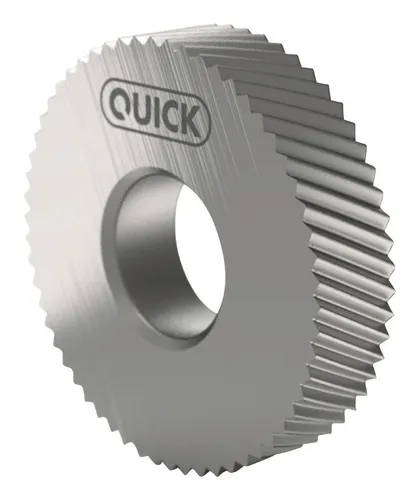 Quick Rändelrad PM BR 30 Grad 14,5 x 3 x 5 H7 P0,5 - 42000211 - Rändelformwerkzeug für präzise Oberflächenbearbeitung, ideal für Metallarbeiten und hochwertige Ergebnisse.