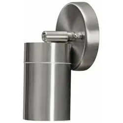 Konstsmide Modena Spot 7598-000 - LED Außenwandleuchte - Moderne Außenwandleuchte mit einstellbarem Neigungswinkel für gezielte Beleuchtung, energieeffizient mit LED GU10 7W, ideal für akzentuiertes Licht im Außenbereich.