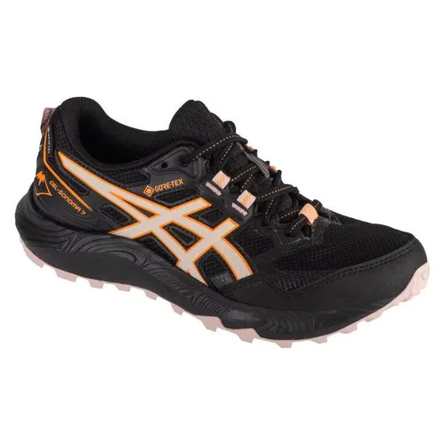ASICS Damen Gel-Sonoma 7 GTX Sneaker - Black Pearl Pink, 36 EU - Damen-Sneaker mit GORE-TEX-Membran für wasserdichten Komfort, AMPLIFOAM-Technologie und GEL-Technologie an der Ferse für optimale Dämpfung.