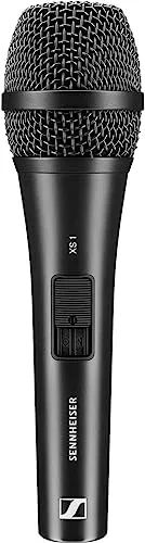 Sennheiser XS 1 Handmikrofon – Professionelles dynamisches Mikrofon für klare Stimmen - Das Sennheiser XS 1 Handmikrofon bietet eine hervorragende Klangqualität mit klarer Rückkopplungsunterdrückung. Es ist robust gebaut und ideal für Sänger und Moderatoren, die auf zuverlässige Leistung setzen.
