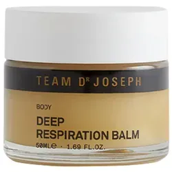 TEAM DR JOSEPH Deep Respiration Balm 50 ml - Wohltuende Balsam für die Atemwege, ideal bei kaltem Wetter. Mit erfrischendem Duft für ein angenehmes Wohlgefühl. Perfekt für die Anwendung vor dem Schlafen.