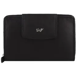 Braun Büffel Hochkantbörse Damen Golf Secure RV 15CS schwarz - Elegante Damenbörse aus feinnarbigem Rindleder mit RFID-Schutz, ideal für sicheres Verstauen von Karten und Bargeld. Perfekt für den Alltag!