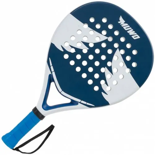 MUWO Sevilla Padelschläger – ideal für Padel-Tennis - Tennisschläger mit ultraweichem Eva-Kern und Fiberglas-Rahmen, perfekt für Anfänger und erfahrene Spieler, inklusive Tragetasche für einfachen Transport.