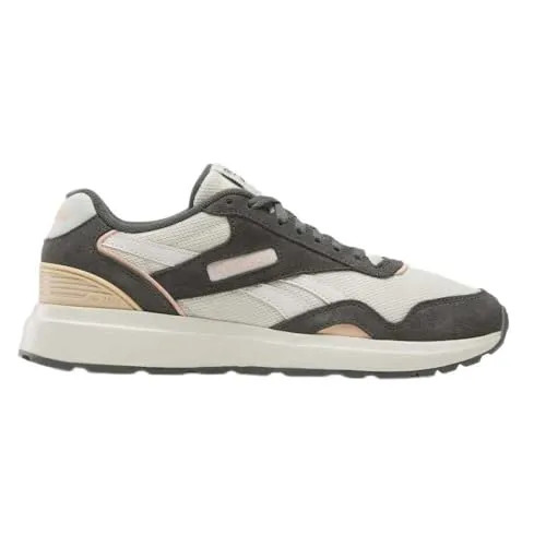 Reebok Gl1100 Trainers EU 40 1/2 - Damen-Sneaker in Grau mit Alabaster- und gewaschenen Tonakzenten, ideal für stilvolle Bequemlichkeit im Alltag.