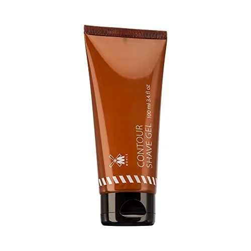 MÜHLE Beard Care Bartpflege – 100 ml Inhalt – transpartentes Contour Shave Gel für Bartkonturen – ergiebig, vegan