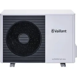 Vaillant aroTHERM Split plus VWL 75/8.2 AS S2 Luft-Wasser-Wärmepumpe 7 kW - Effiziente Vaillant aroTHERM Split plus Wärmepumpe für Neubauten und Modernisierungen. Kompakt, leise und mit App-Steuerung für einfache Bedienung. Ideal für nachhaltige Wärmeversorgung.