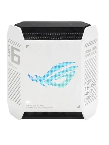 ASUS ROG Rapture GT6 - Tri-Band Wi-Fi 6 Mesh-System, 270 qm Abdeckung, optimale Gaming-Leistung mit modernster Netzwerksicherheit und RangeBoost Plus