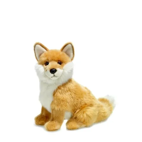 WWF Plüschkollektion Engel Plüsch Rotfuchs - Realistisch gestaltetes, ca. 23 cm großes Plüschtier aus der WWF-Europa Kollektion. Super weich und ideal als Geschenk, unterstützt gleichzeitig WWF-Projekte für den Artenschutz.