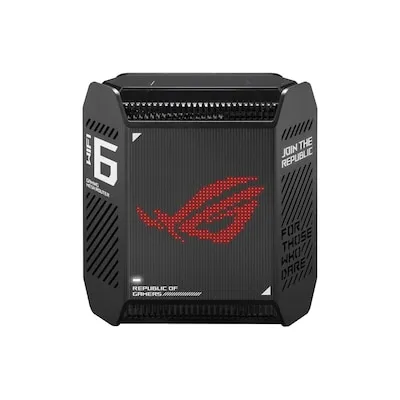 ASUS ROG Rapture GT6 AX10000 - Tri-Band Gaming Mesh WiFi System mit WiFi 6, ultraschnelle 10.000 Mbit/s und umfassender Netzwerksicherheit