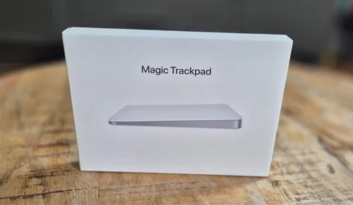 Apple Magic Trackpad - Multi-Touch Oberfläche, automatisches Koppeln mit Mac und USB-C Kabel