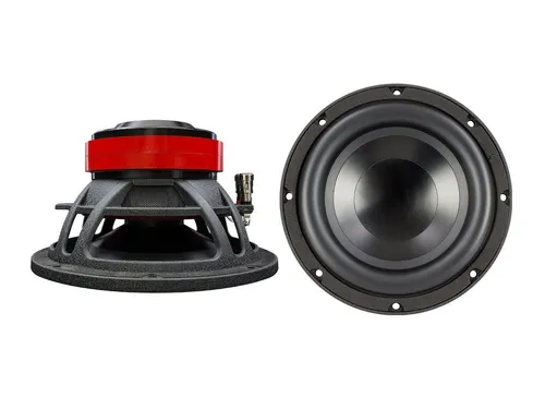 Emphaser ESW-M8 Monolith Subwoofer - kraftvoller 20 cm Auto-Subwoofer - Car-HiFi-Lautsprecher mit beeindruckendem Klang und kompaktem Design, ideal für kraftvolle Basswiedergabe im Auto.