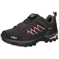 CMP Rigel Low WMN Fitgo Trekking Shoes WP piombo-lotus (92UU) 41 - Wanderschuhe für Damen, ideal für längere Trekkingtouren, aus hochwertigem Leder und Polyester gefertigt, bieten optimalen Komfort und Halt.