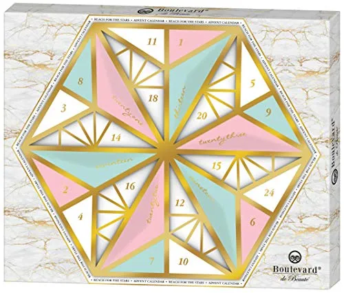 KTN Beauty Adventskalender "Sterne für Stars" - Make-up Sets mit 24 exklusiven Beauty-Überraschungen, die dich strahlen lassen und perfekt für die Vorweihnachtszeit sind.