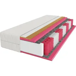 Prestige Sleep Matratze 180x200 cm - 7 Zonen H3 H4 - Taschenfederkernmatratze für erholsamen Schlaf mit 7 Zonen, Höhe 23 cm und herausragender Luftzirkulation. Ideal für individuellen Komfort und Unterstützung.