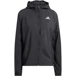 adidas Run Essential Laufjacke Damen - Schwarz, Größe XL - Vielseitige Laufjacke aus 100% recyceltem Polyester für Damen. Atmungsaktives und leichtes Material sorgt für Komfort bei jedem Wetter. Ideal für tägliche Läufe und sportliche Events.